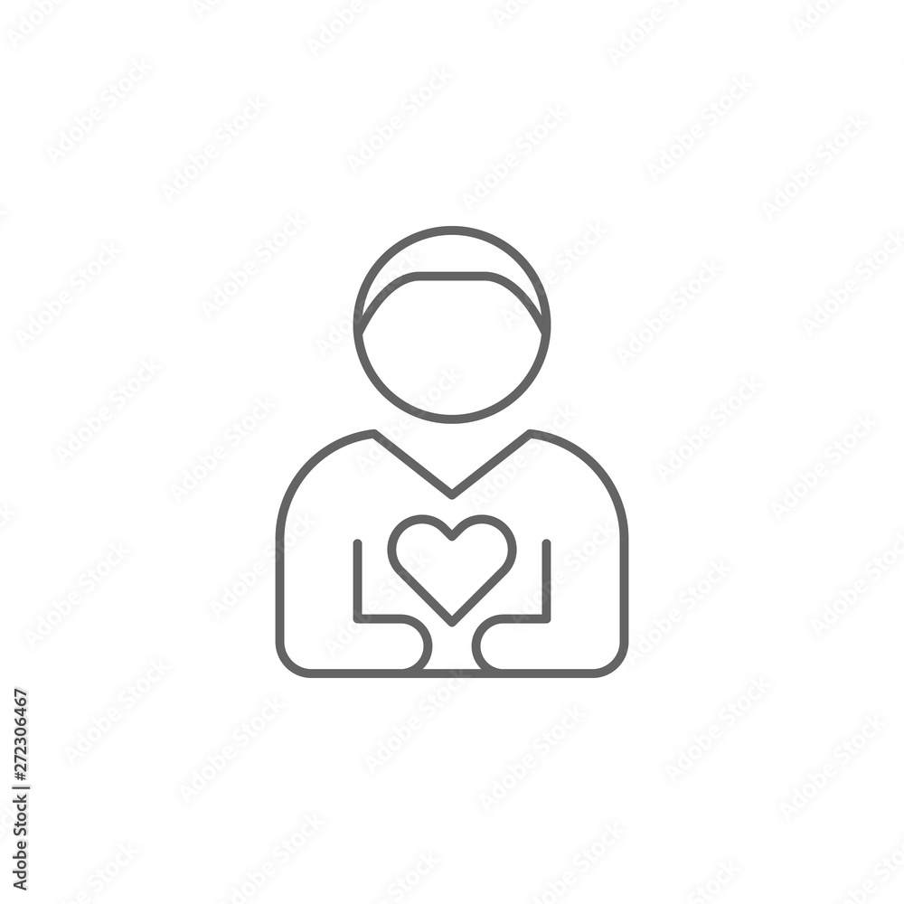 loyality friendship outline icon. Elements of friendship line icon. Signs, symbols and vectors can be used for web, logo, mobile app, UI, UX loyality friendship outline icon. Elements of friendship line icon. Signs, symbols and vectors can be used for web, logo, mobile app, UI, UX