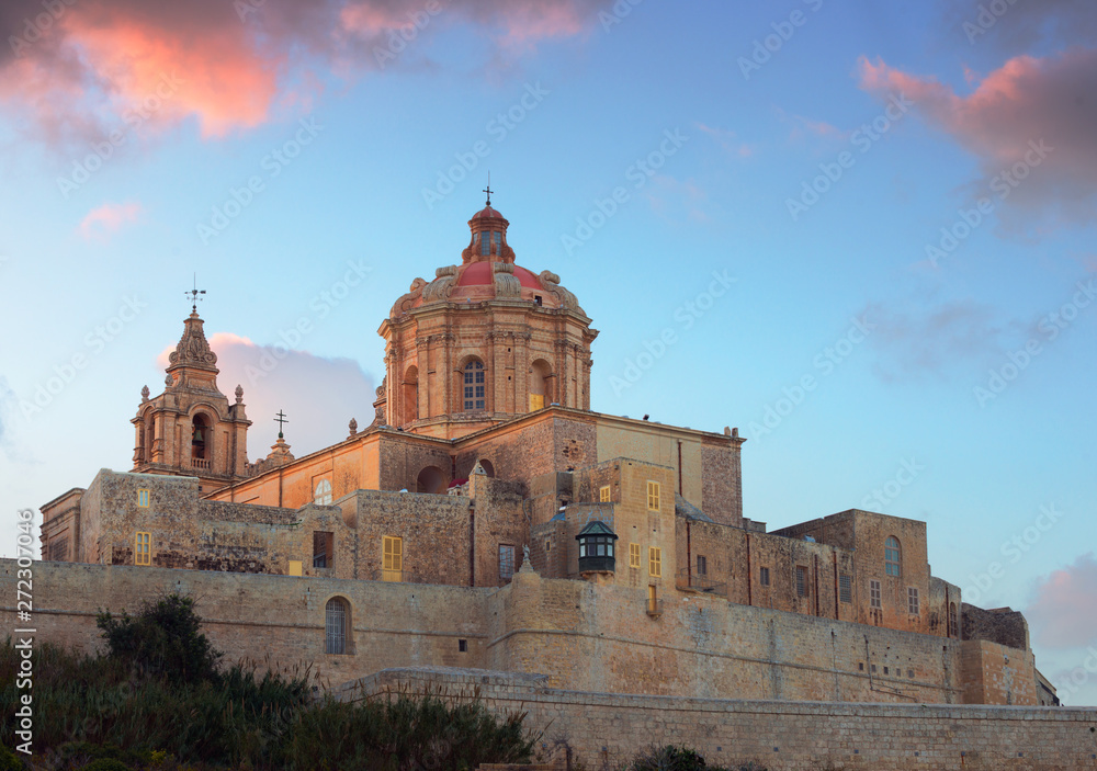 St. Paul's Cathedral of Old Town Mdina