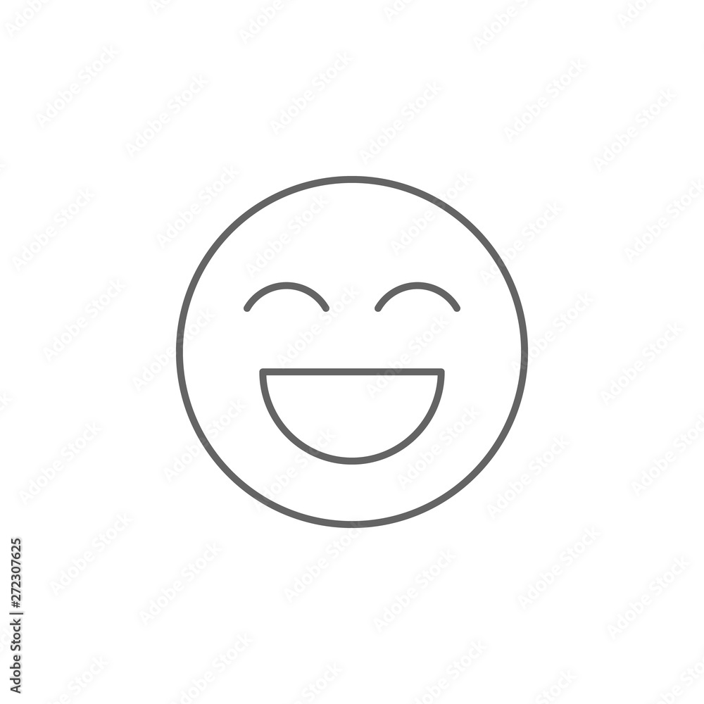 smile friendship outline icon. Elements of friendship line icon. Signs, symbols and vectors can be used for web, logo, mobile app, UI, UX smile friendship outline icon. Elements of friendship line icon. Signs, symbols and vectors can be used for web, logo, mobile app, UI, UX