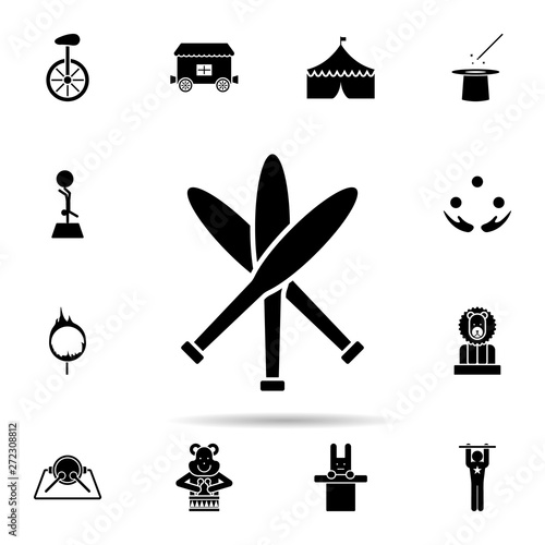 skittles icon. Universal set of circus for website design and development, app development