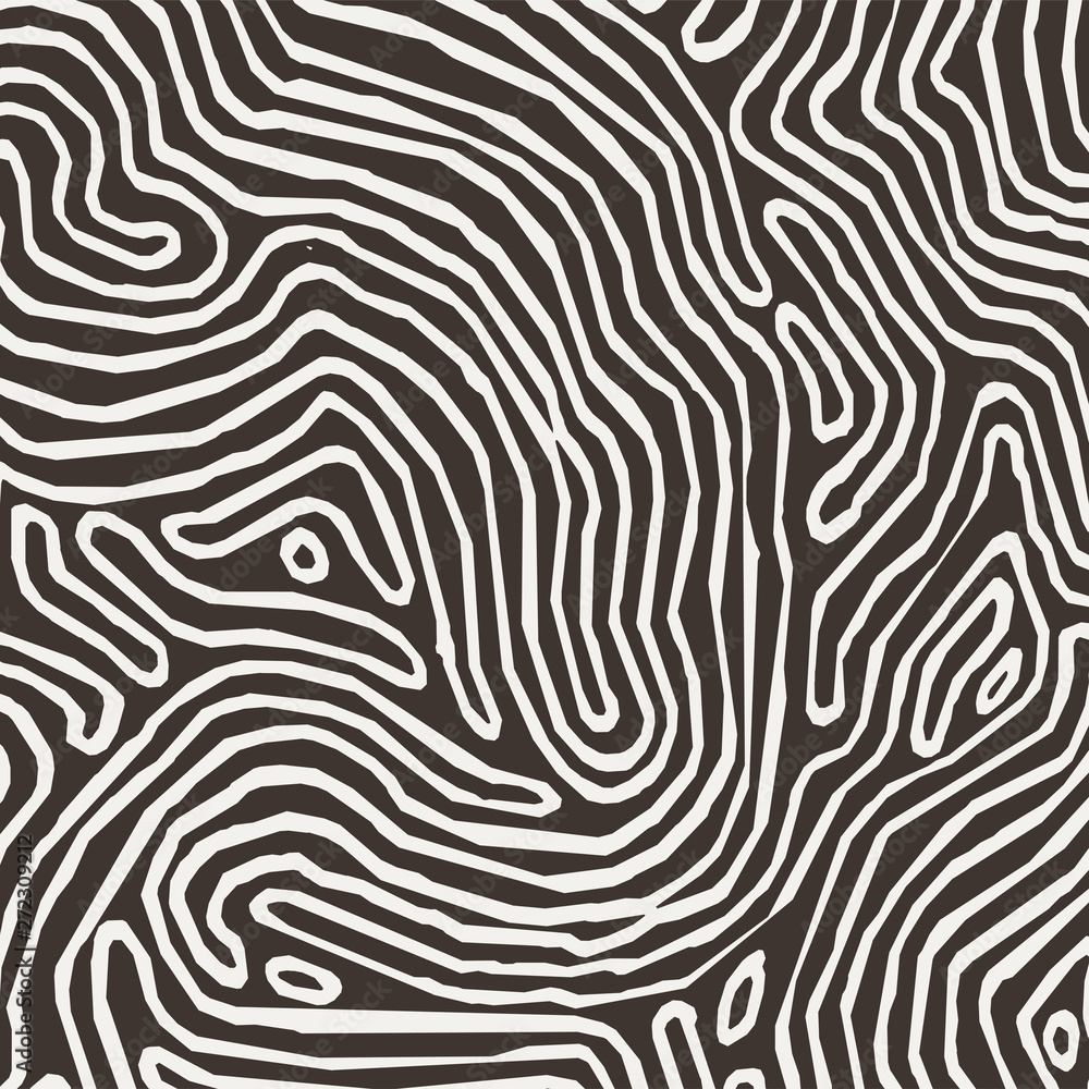 Vector monochrome pattern, curved lines, black and white grunge background Vector monochrome pattern, curved lines, black and white grunge background
