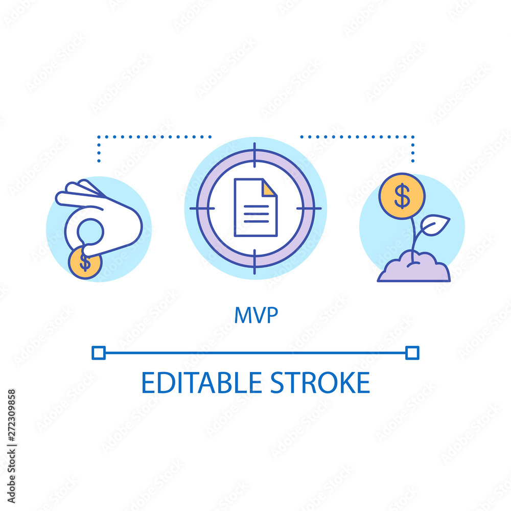MVP concept icon MVP concept icon