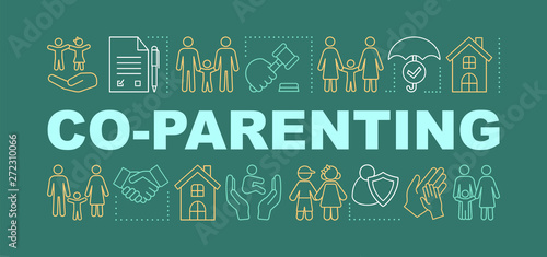 Co-parenting concepts banner