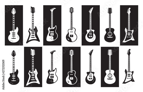 Obraz na plátně Guitars