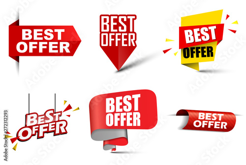 set vector banners best offer