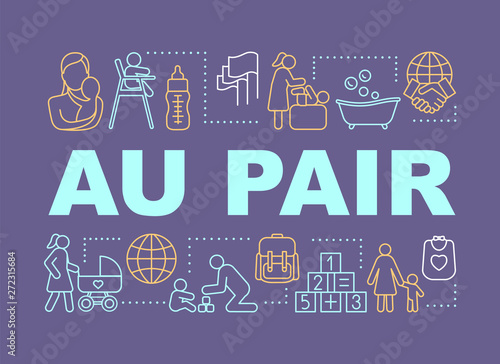 Babysitting Au Pair concepts banner