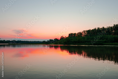 Fototapeta Naklejka Na Ścianę i Meble -  Sunset in Danube Delta