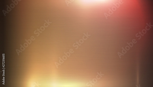 Polished Golden Metallic Background Light Texture