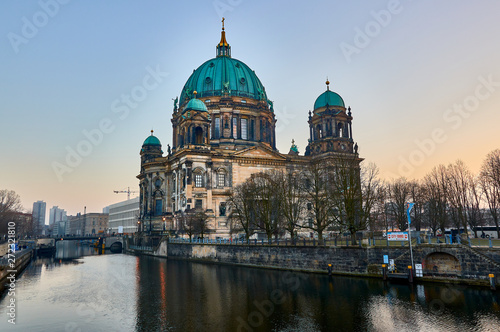 berliner dom from the river, berlin  © marco