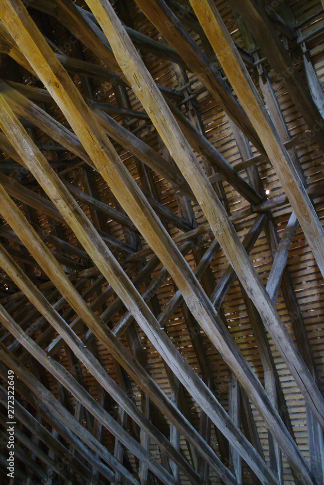 Cathedral oak wood frame work Cathedral oak wood frame work
