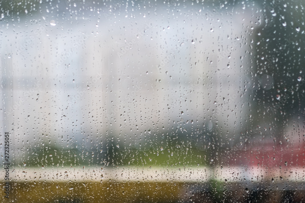 rain drops on window glass rain drops on window glass