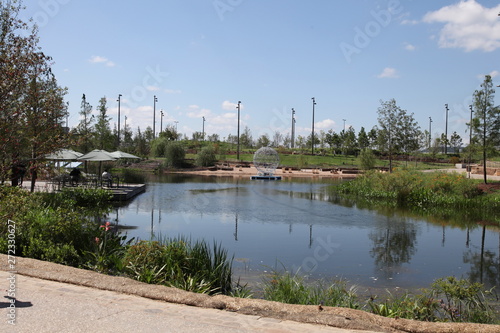 Peggy's Pond at Tulsa's Gathering Place Park