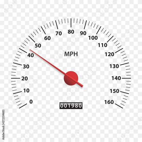 Speedometer measuring scale. speed test, download, loading interface