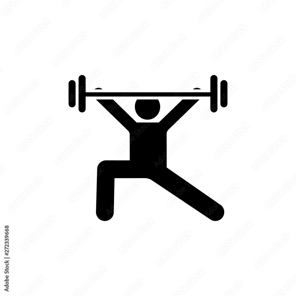 Dumbbells, exercise, sport, weight, gym icon. Element of gym