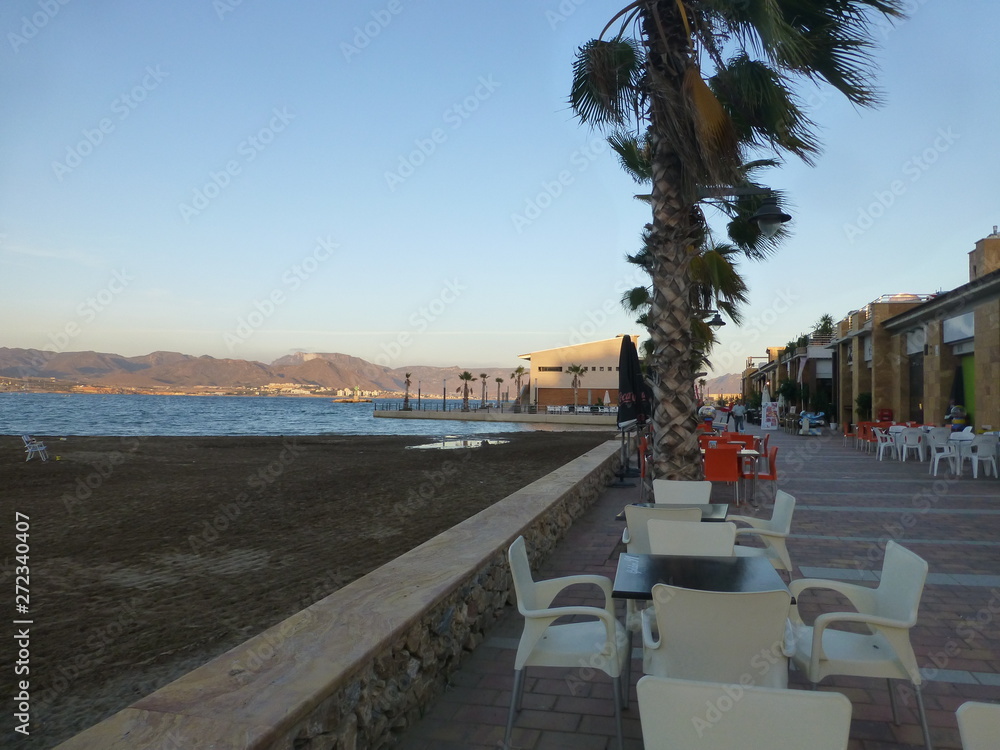 Puerto Mazarron. Coastal village of Murcia. Spain