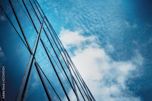 Wallpaper Mural Hong Kong Commercial Building Close Up Torontodigital.ca