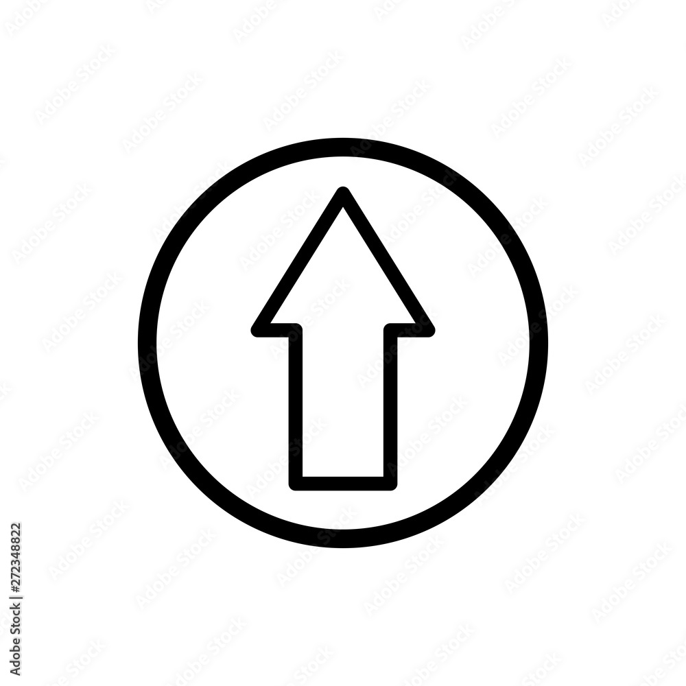 Upload icon vector Upload icon vector