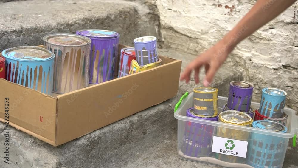 Paint recycling company accepts empty oilbased paint cans for