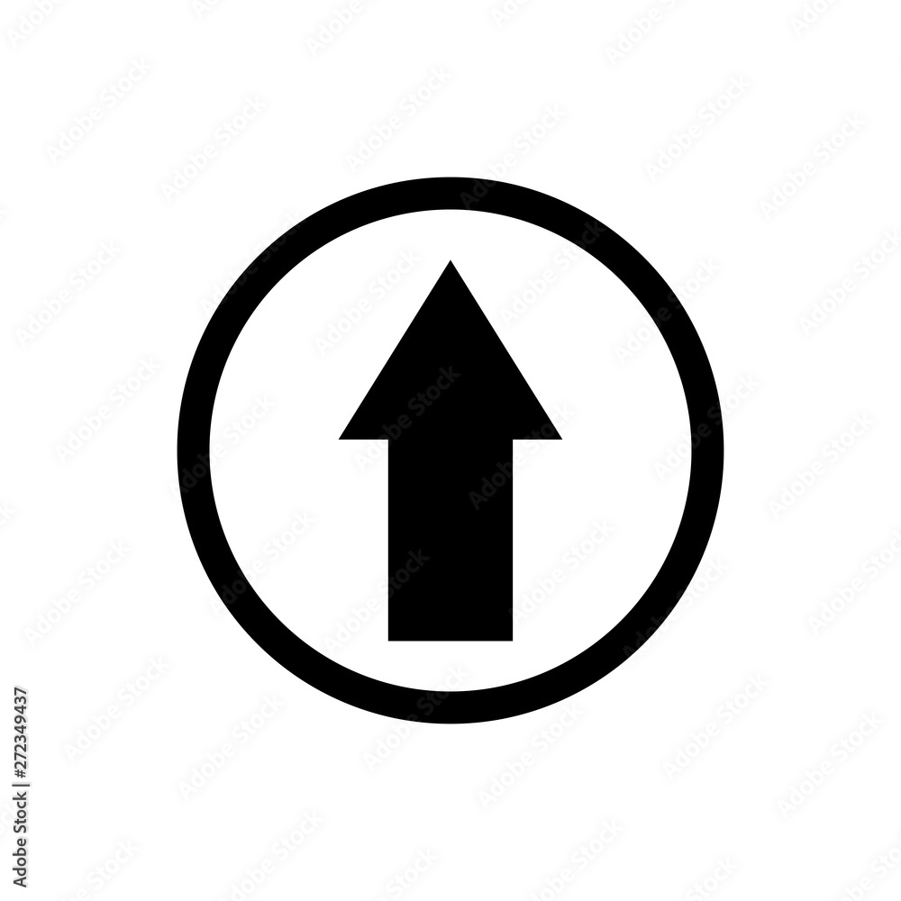 Upload icon vector Upload icon vector