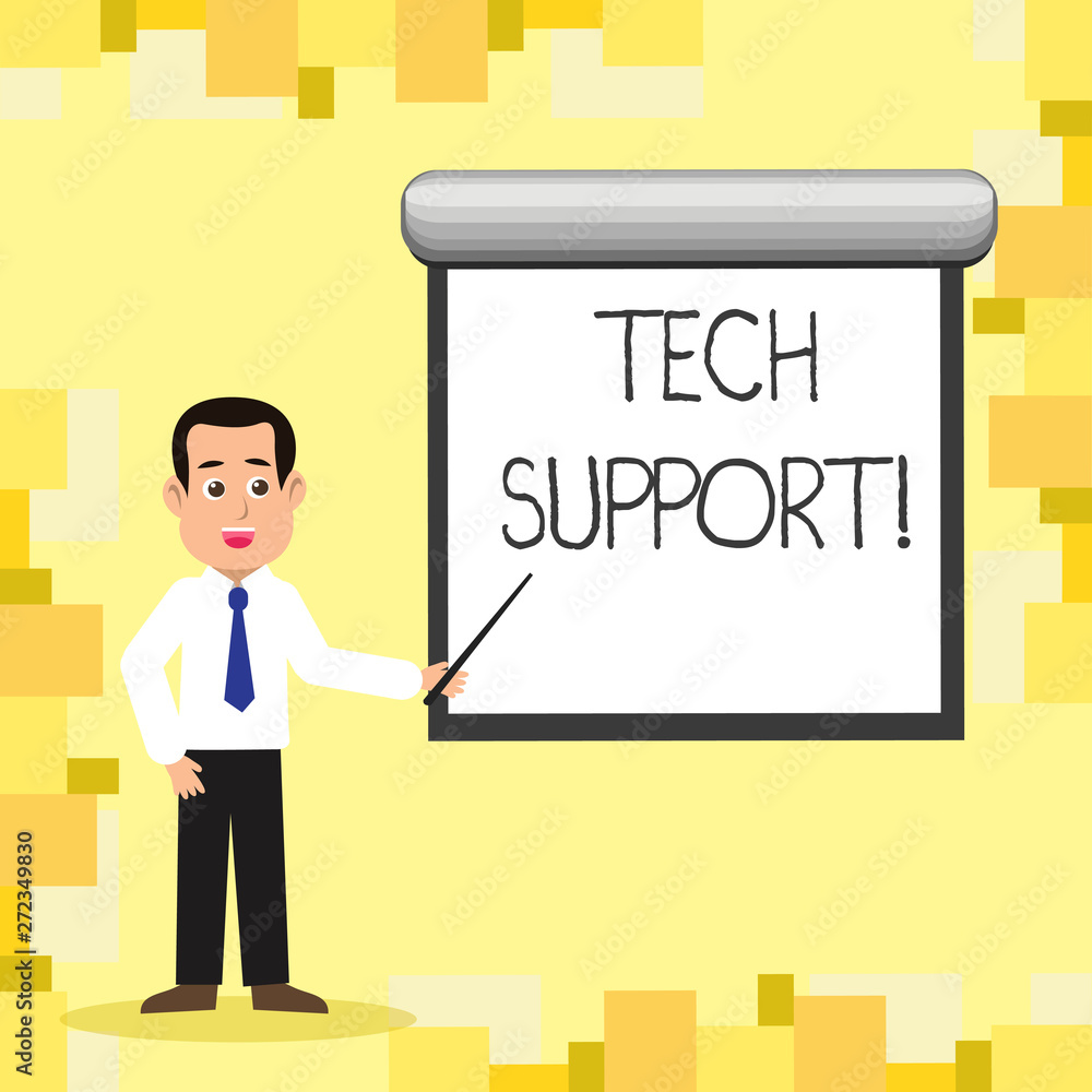 Word writing text Tech Support. Business concept for Help given by technician Online or Call Center Customer Service Word writing text Tech Support. Business concept for Help given by technician Online or Call Center Customer Service
