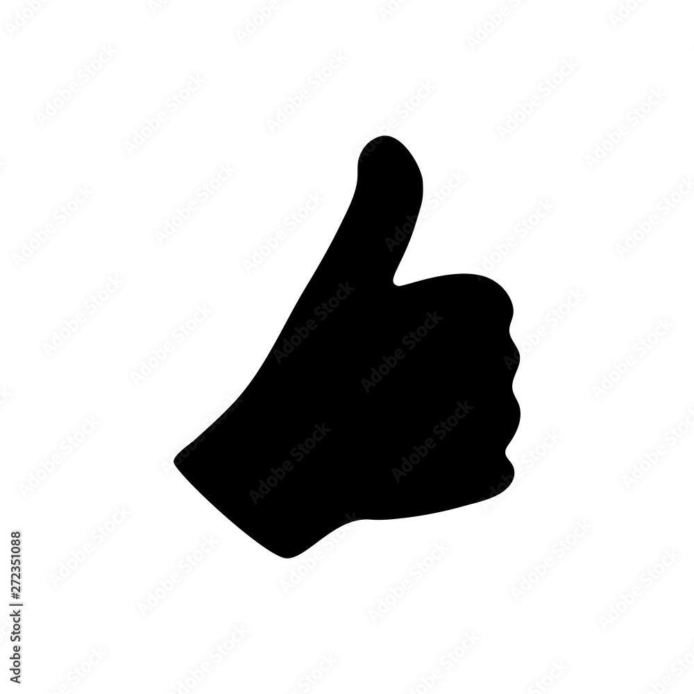 Thumb up icon graphic design template vector illustration Thumb up icon graphic design template vector illustration