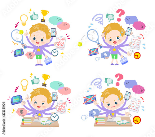 blond hair boy_mulch task