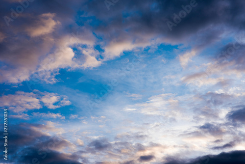blue sky and white clouds. © ธันยกร ไกรสร