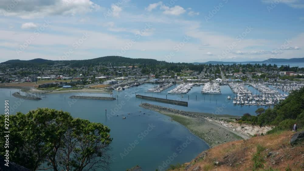 Time-lapse of Anacortes Boat Show from Cap Sante lookout above the Cap Sante Marina. Time-lapse of Anacortes Boat Show from Cap Sante lookout above the Cap Sante Marina.