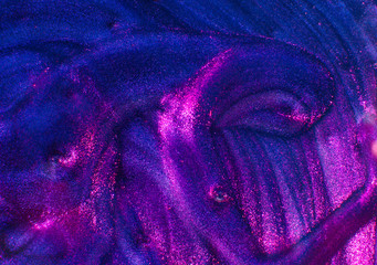 Abstract textured neon gradient blue and ultraviolet background