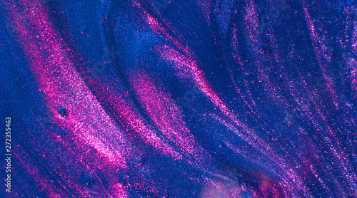 Valokuva Abstract textured neon gradient blue and ultraviolet background