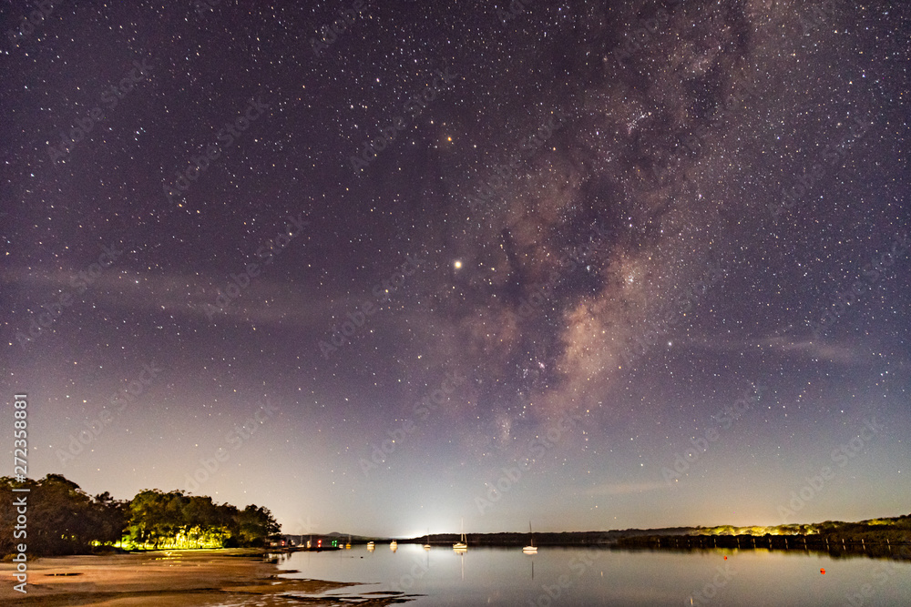 Milky Way Night Sky