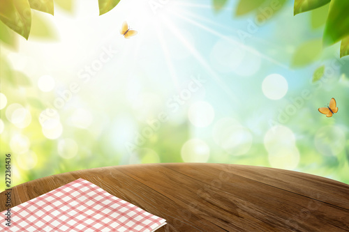 Nature bokeh background