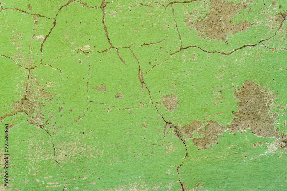 Obraz premium Texture, wall, concrete, it can be used as a background. Wall fragment with scratches and cracks