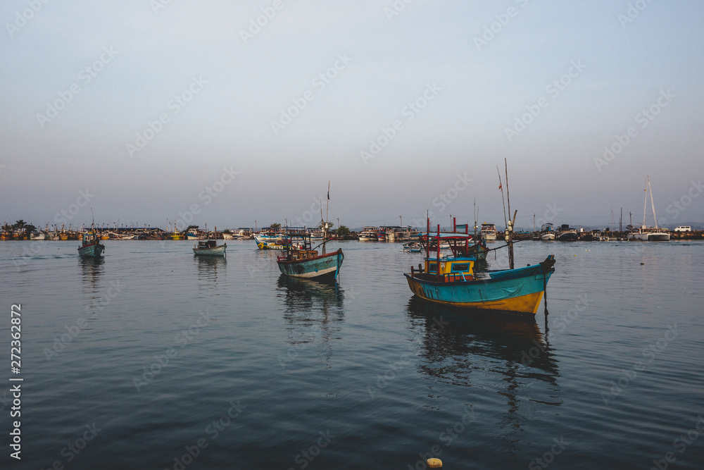 Fototapeta premium Fishing boats