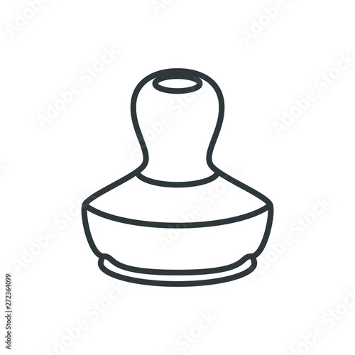 stamp vector icon