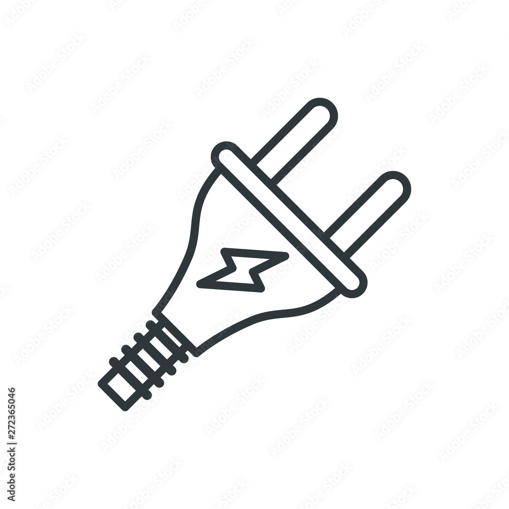 power plug vector icon power plug vector icon