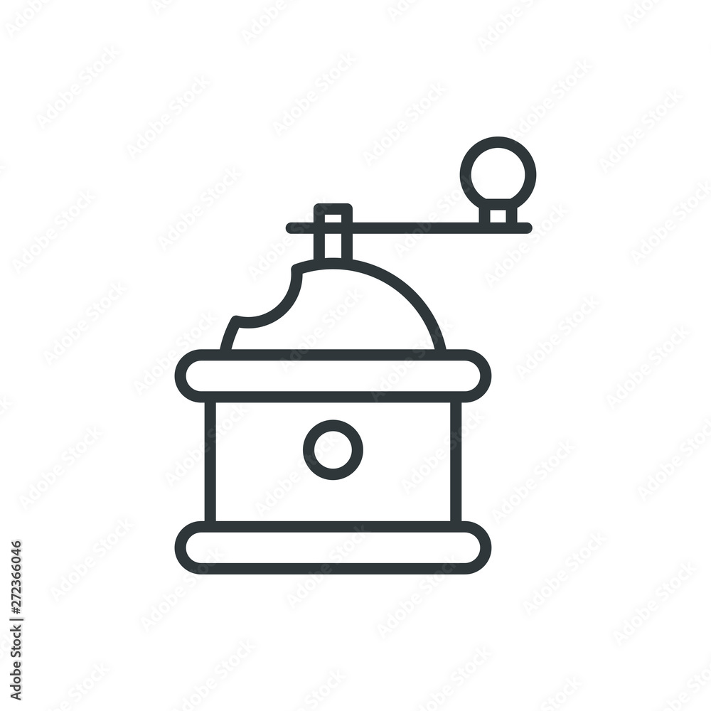 coffee grinder vector icon coffee grinder vector icon