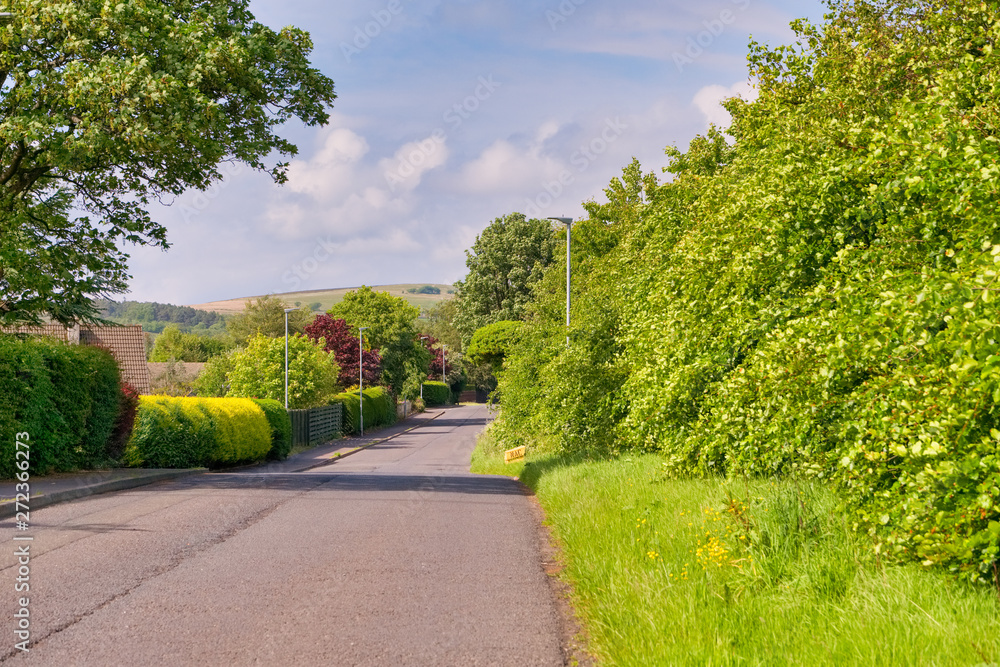 Brisbane Glen Road  Situated Above the Town of Largs in Scotland