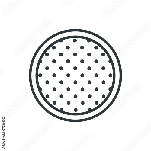 sieve vector icon