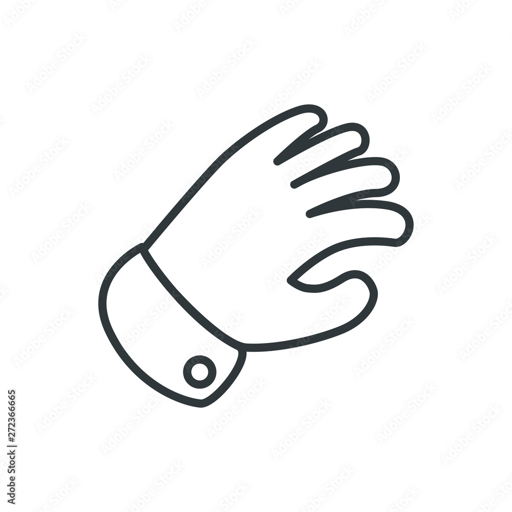 glove vector icon glove vector icon