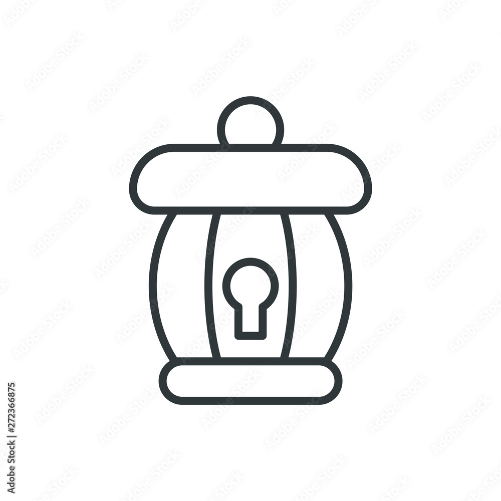 garden light vector icon garden light vector icon