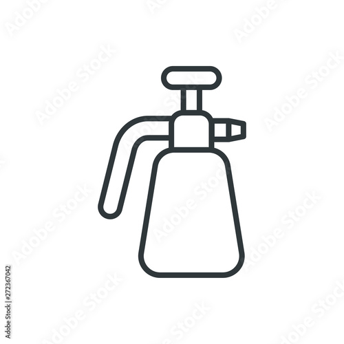 garden sprayer vector icon