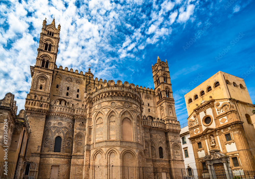 The Cathedral of Palermo in Sicily, Italy