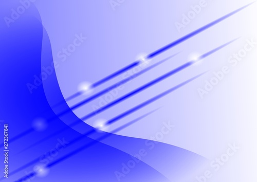 abstract color blue background with star