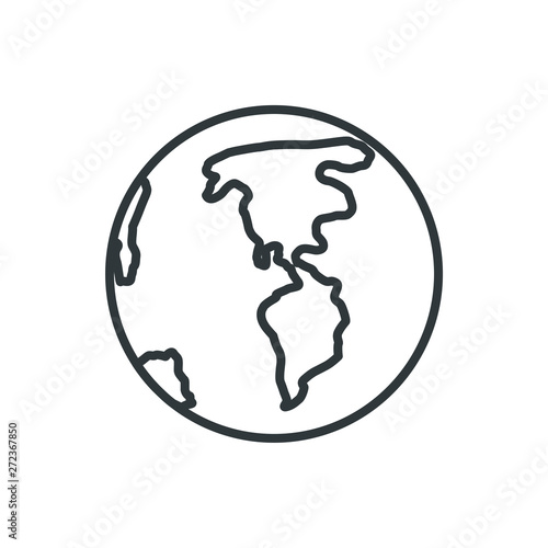 earth vector icon