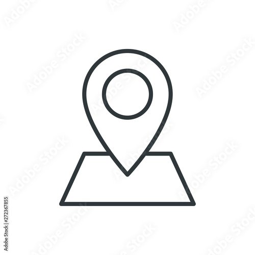 Free Download pin vector icon - GFXLoad