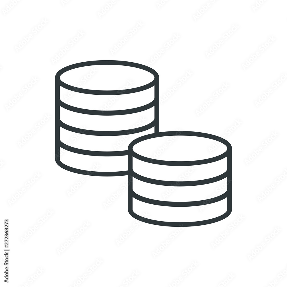 coin vector icon coin vector icon