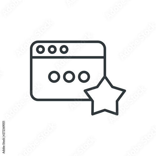 favorites vector icon