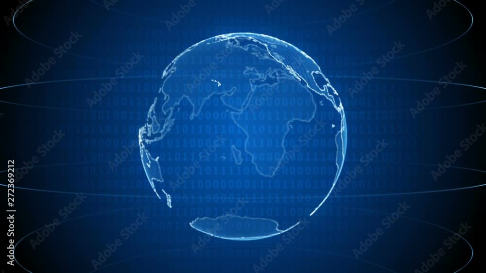 Abstract technical globe Abstract technical globe
