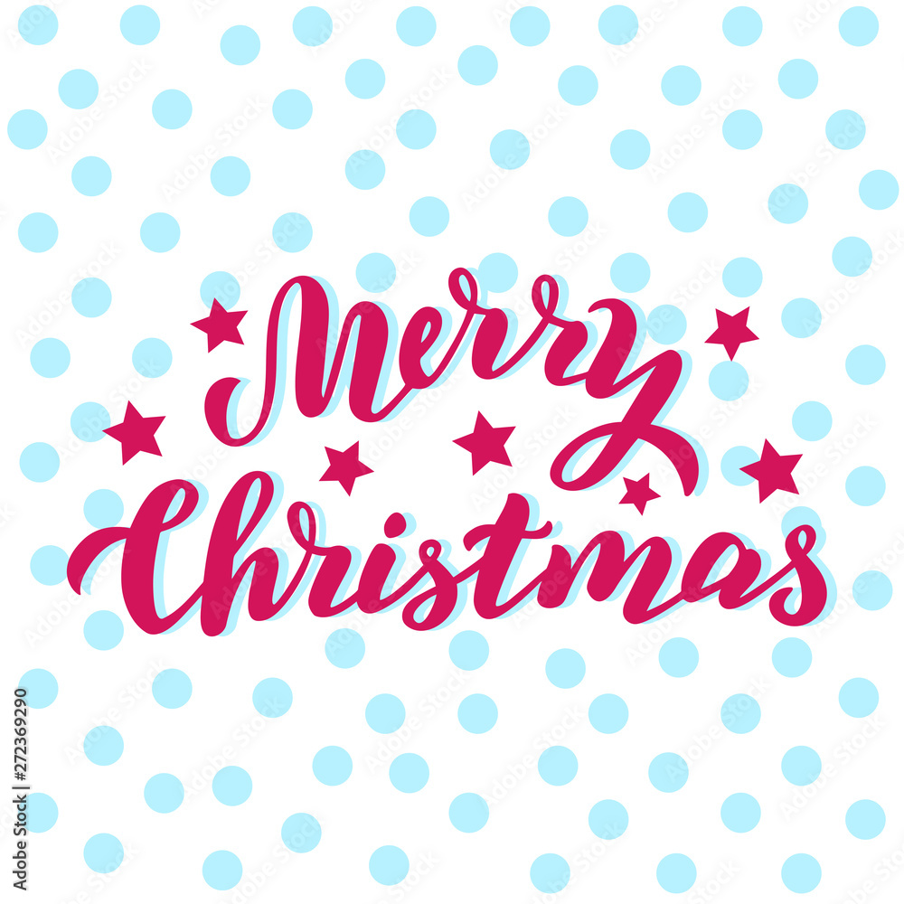 Merry Christmas hand made nice card. Xmas holiday design for postcard, packaging, print. Handwritten text. raster. Merry Christmas hand made nice card. Xmas holiday design for postcard, packaging, print. Handwritten text. raster.